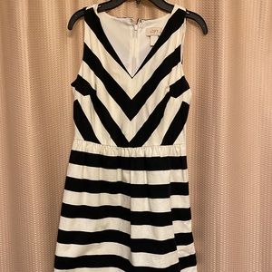 Loft Petite Size 0 Stripe Dress